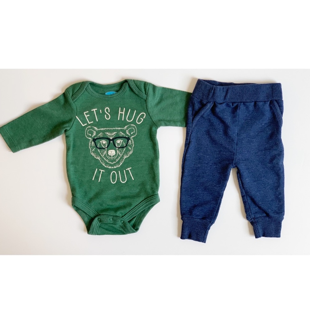 Boys Bodysuit and Pants Set